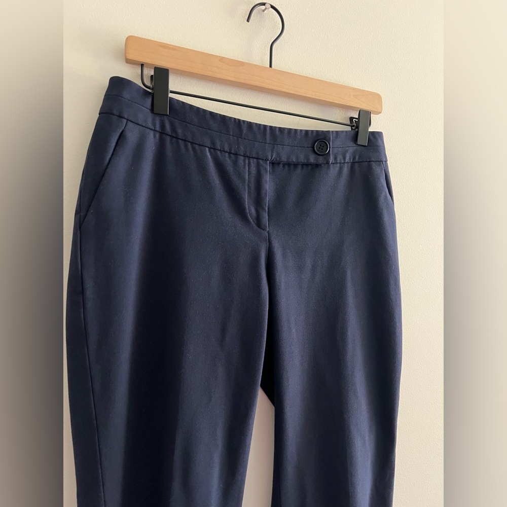 Talbots Signature Straight Pants – Size 4P Navy Blue - Picture 2 of 6